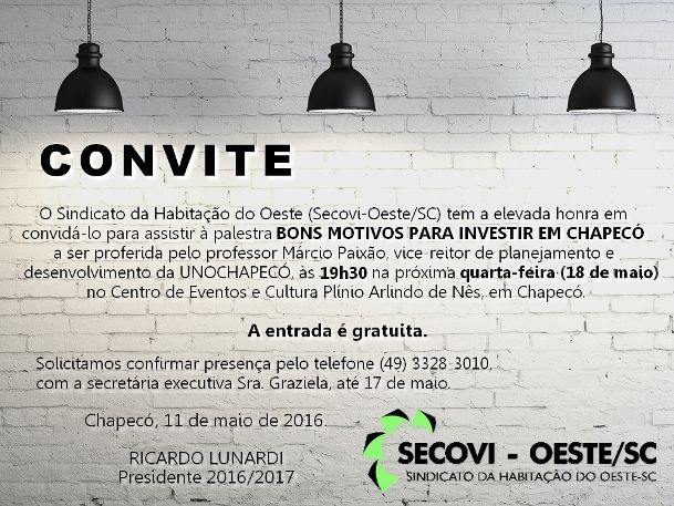 Secovi-Oeste/SC -