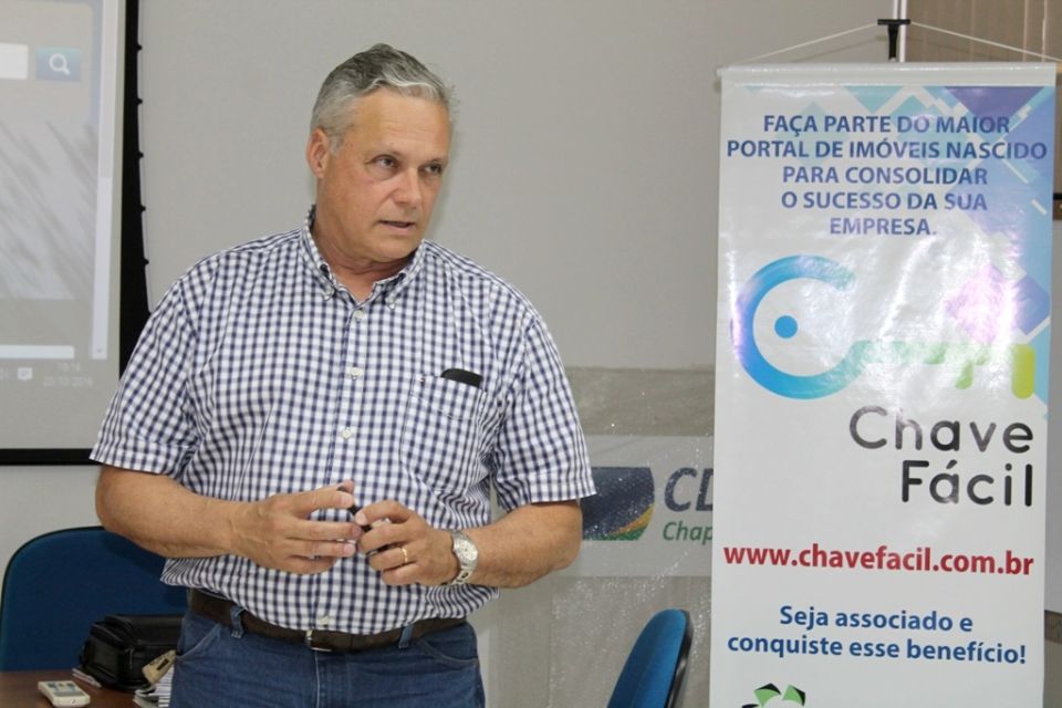 Secovi-Oeste/SC - O presidente do Secovi-Oeste/SC, Ricardo Lunardi, recebeu os convidados