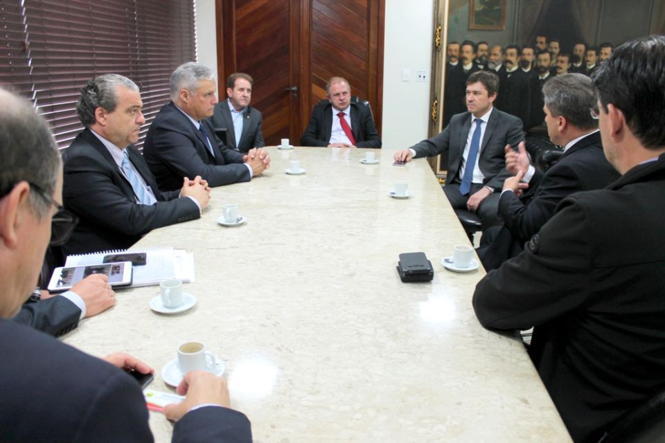 Secovi-Oeste/SC - Reunio com o presidente da ALESC, Gelson Merisio